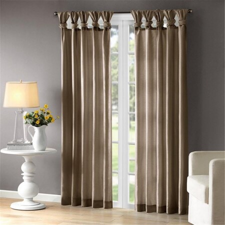 Madison Park Emilia Window Curtain, Taupe WIN40-118
